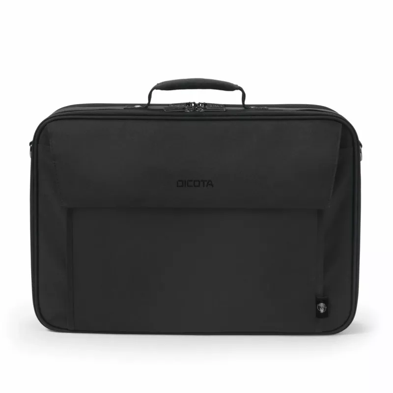 DICOTA Eco Multi Plus Base - pokrowiec na notebooka 15-17,3 cala - czarny / 300d poliester z recyklingu PET