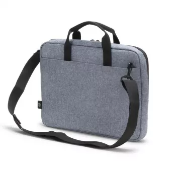 DICOTA cienki Eco Motion - 14-15.6in Torba na notebook - Denim niebieski / 600d Rpe Polyester