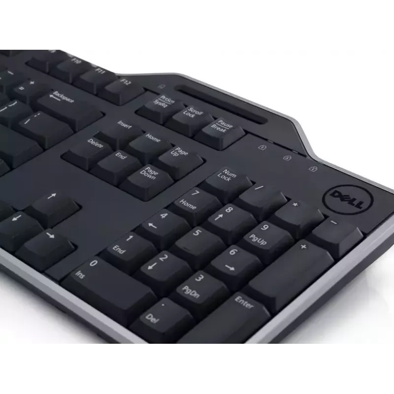 Klawiatura DELL KB813 Universal USB QWERTZ German Czarny