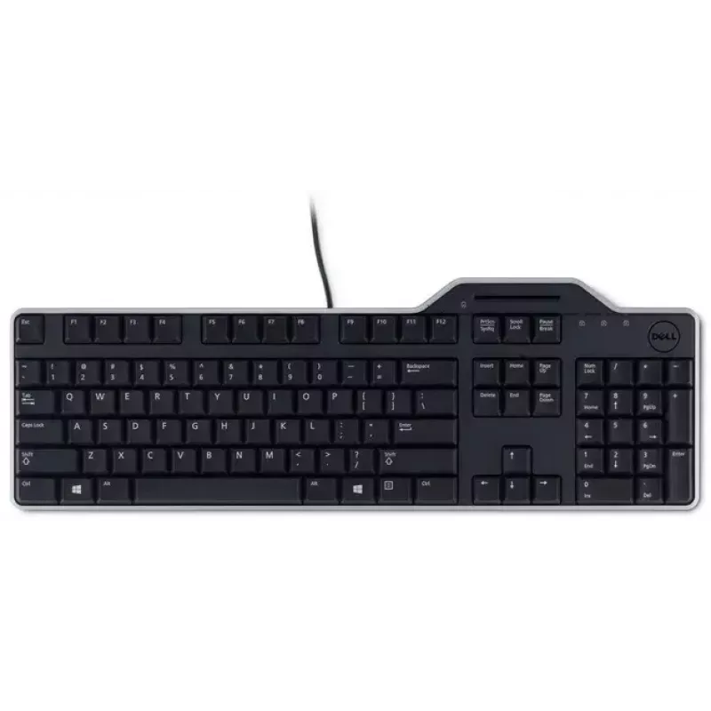Klawiatura DELL KB813 Universal USB QWERTZ German Czarny