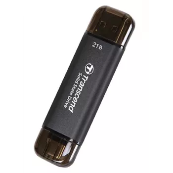 TRANSCEND Esd310c - 2TB przenośny dysk SSD - USB typu A / USB typu C
