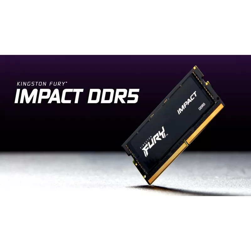 Kingston Technology FURY 8GB 4800MT/s DDR5 CL38 SODIMM Impact