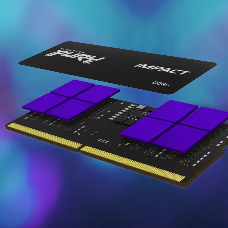 Kingston Technology FURY 8GB 4800MT/s DDR5 CL38 SODIMM Impact