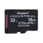 Kingston Technology 16GB microSDHC Industrial C10 A1 pSLC Card pojedyncze opakowanie bez adaptera