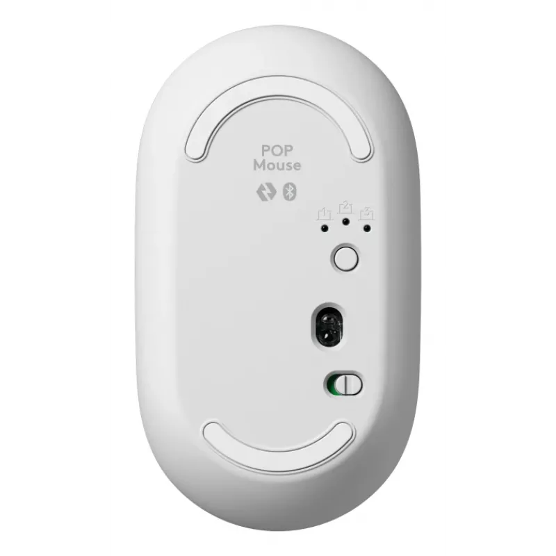 Logitech POP Icon Combo Klawiatura Mysz Uniwersalna Bluetooth QWERTY US International Pomarańczowo-Biała