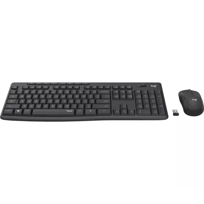 LOGITECH Mk295 Silent Wireless Combo Graphite Cesky Qwertz