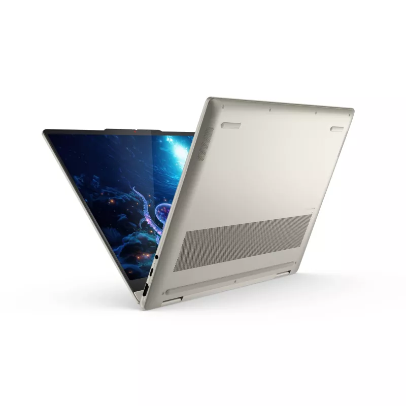Lenovo Yoga 7 2-w-1 14AKP10 Copilot+ PC AMD Ryzen™ AI 7 350 Hybryda (2-w-1) 35,6 cm (14 cali) Ekran dotykowy 2.8K 16 GB LPDDR5x-SDRAM 1 TB SSD Wi-Fi 7 (802.11be) Windows 11 Home German Szary