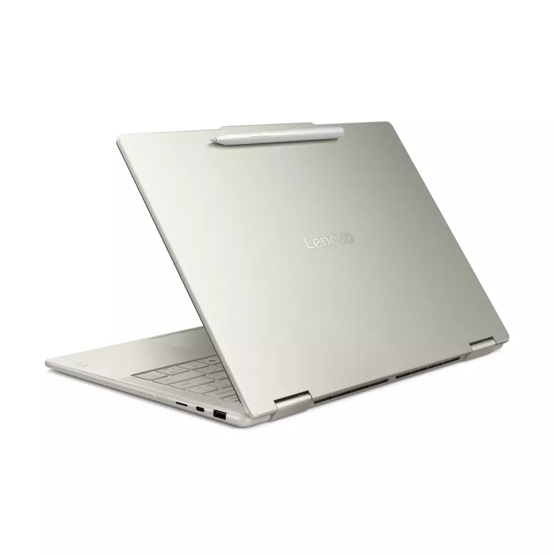 Lenovo Yoga 7 2-w-1 14AKP10 Copilot+ PC AMD Ryzen™ AI 7 350 Hybryda (2-w-1) 35,6 cm (14 cali) Ekran dotykowy 2.8K 16 GB LPDDR5x-SDRAM 1 TB SSD Wi-Fi 7 (802.11be) Windows 11 Home German Szary