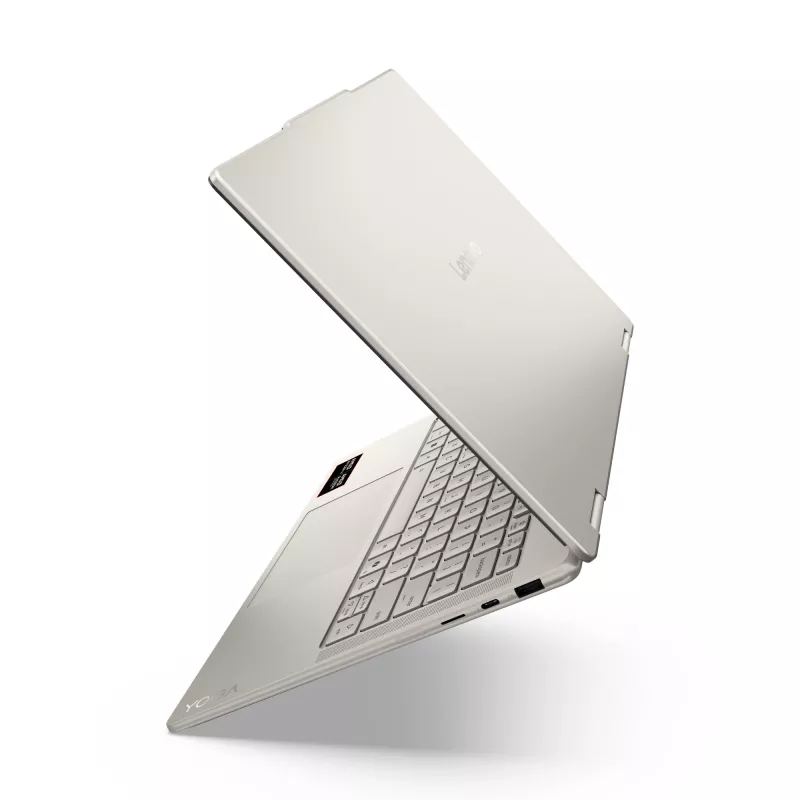 Lenovo Yoga 7 2-w-1 14AKP10 Copilot+ PC AMD Ryzen™ AI 7 350 Hybryda (2-w-1) 35,6 cm (14 cali) Ekran dotykowy 2.8K 16 GB LPDDR5x-SDRAM 1 TB SSD Wi-Fi 7 (802.11be) Windows 11 Home German Szary