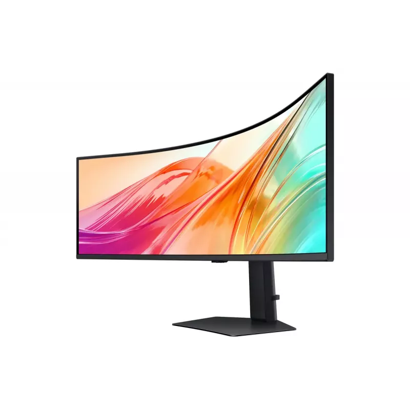 Monitor komputerowy Samsung S95UC 124,5 cm (49 cali) 5120 x 1440 pikseli Dual QHD LCD Czarny