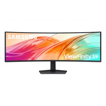 Monitor komputerowy Samsung S95UC 124,5 cm (49 cali) 5120 x 1440 pikseli Dual QHD LCD Czarny