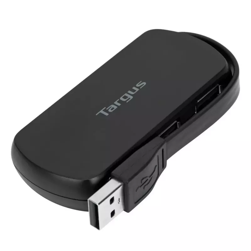 Targus ACH114EU hub interfejsu USB 2.0 480 Mbit/s Czarny