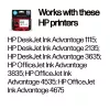 HP 652 Tri-color Oryginalny Ink Advantage wkład, cyjan, magenta, żółty, 1 szt., 200 stron