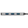 Targus ACH226EU hub interfejsu USB 3.2 Gen 1 (3.1 Gen 1) Type-C 5000 Mbit/s srebrny