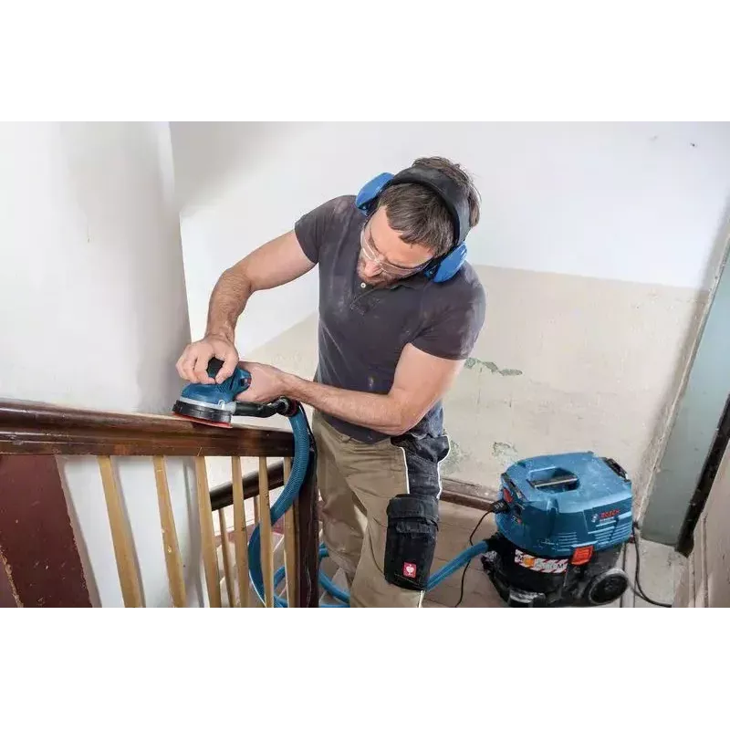 Bosch GET 55-125 Professional Szlifierka mimośrodowa 7800 RPM 15600 OPM Czarny, Niebieski 550 W