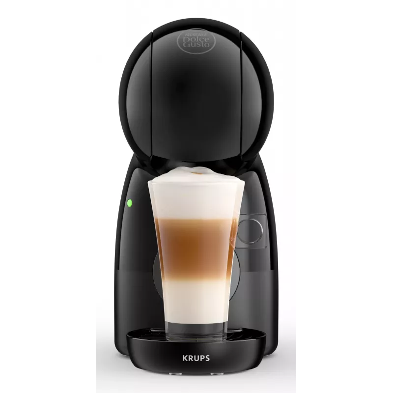 Ekspres do kawy Krups Piccolo XS KP1A3B, zbiornik na wodę 0,8 l, kapsułki Dolce Gusto, 1600 W, blat, czarny