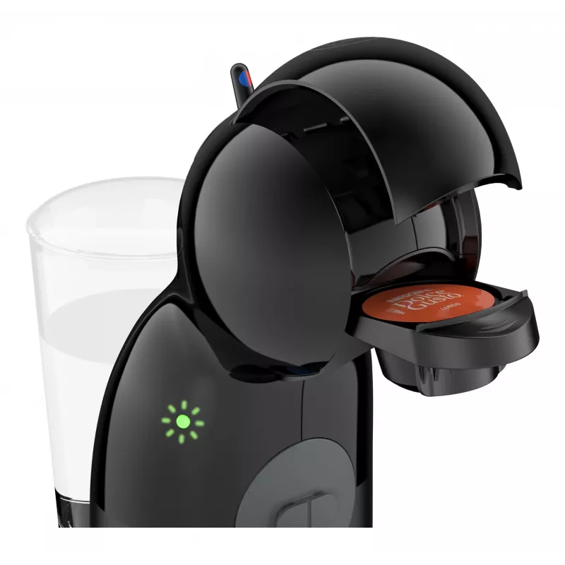 Ekspres do kawy Krups Piccolo XS KP1A3B, zbiornik na wodę 0,8 l, kapsułki Dolce Gusto, 1600 W, blat, czarny