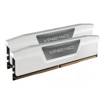 Pamięć CORSAIR 32 GB (2x16 GB) DDR5 Dram 6000 MT/s CL36 AMD Expo i Intel XMP Memory Kit Vengeance biały