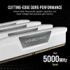 Pamięć CORSAIR 32 GB (2x16 GB) DDR5 Dram 6000 MT/s CL36 AMD Expo i Intel XMP Memory Kit Vengeance biały