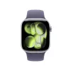 APPLE Watch Series 11 GPS + Cellular 42mm Srebrna Aluminiowa Koperta z Paskiem Sportowym Purple Fog S/M