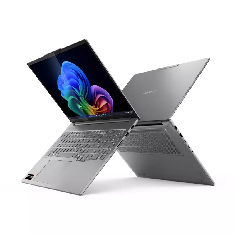 Lenovo IdeaPad Pro 5 16AKP10 Copilot+ PC AMD Ryzen™ AI 7 350 Laptop 40,6 cm (16 cali) 2.8K 32 GB LPDDR5x-SDRAM 1 TB SSD Wi-Fi 7 (802.11be) Windows 11 Pro German szary