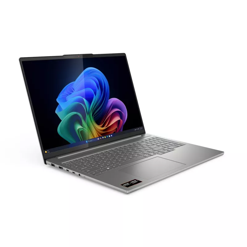 Lenovo IdeaPad Pro 5 16AKP10 Copilot+ PC AMD Ryzen™ AI 7 350 Laptop 40,6 cm (16 cali) 2.8K 32 GB LPDDR5x-SDRAM 1 TB SSD Wi-Fi 7 (802.11be) Windows 11 Pro German szary
