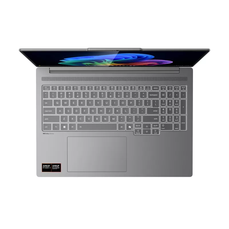 Lenovo IdeaPad Pro 5 16AKP10 Copilot+ PC AMD Ryzen™ AI 7 350 Laptop 40,6 cm (16 cali) 2.8K 32 GB LPDDR5x-SDRAM 1 TB SSD Wi-Fi 7 (802.11be) Windows 11 Pro German szary