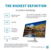 Monitor HP M27fq 27 cali Quad HD 2560x1440 IPS LCD, 300 cd/m², 75 Hz, 5 ms, Srebrny