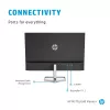 Monitor HP M27fq 27 cali Quad HD 2560x1440 IPS LCD, 300 cd/m², 75 Hz, 5 ms, Srebrny