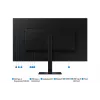 Monitor komputerowy Samsung S80D 94 cm (37 cali) 3840 x 2160 pikseli 4K Ultra HD LCD Czarny