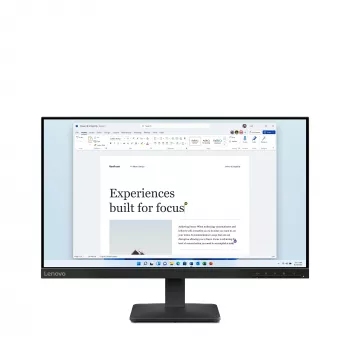 Monitor komputerowy Lenovo L24-4e 60,5 cm (23,8 cala) 1920 x 1080 pikseli Full HD LCD Czarny
