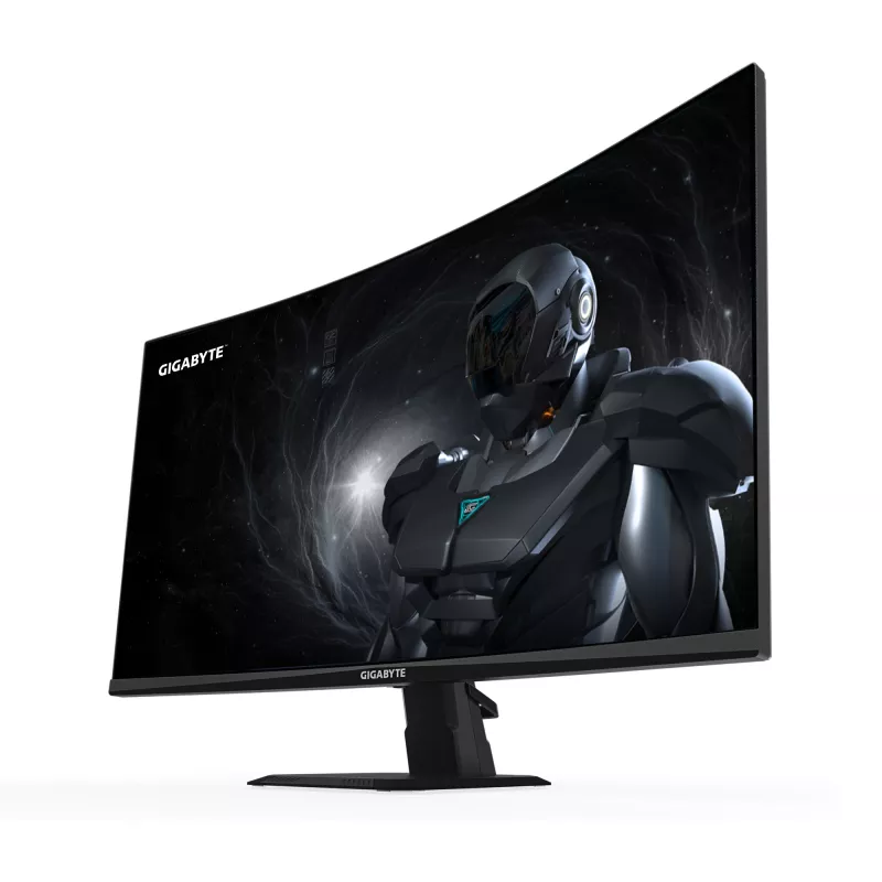 GIGABYTE GS27FC2 27-calowy zakrzywiony monitor gamingowy FHD - 1920 x 1080, 240 Hz, 1 ms, 350 cd/m², HDR Ready, HDMI 2.0, DisplayPort 1.4