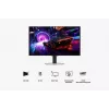 Monitor komputerowy Samsung S32FG814SU 81,3 cm (32 cale) 3840 x 2160 pikseli 4K Ultra HD OLED Srebrny