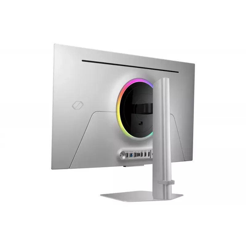 Monitor komputerowy Samsung S32FG814SU 81,3 cm (32 cale) 3840 x 2160 pikseli 4K Ultra HD OLED Srebrny