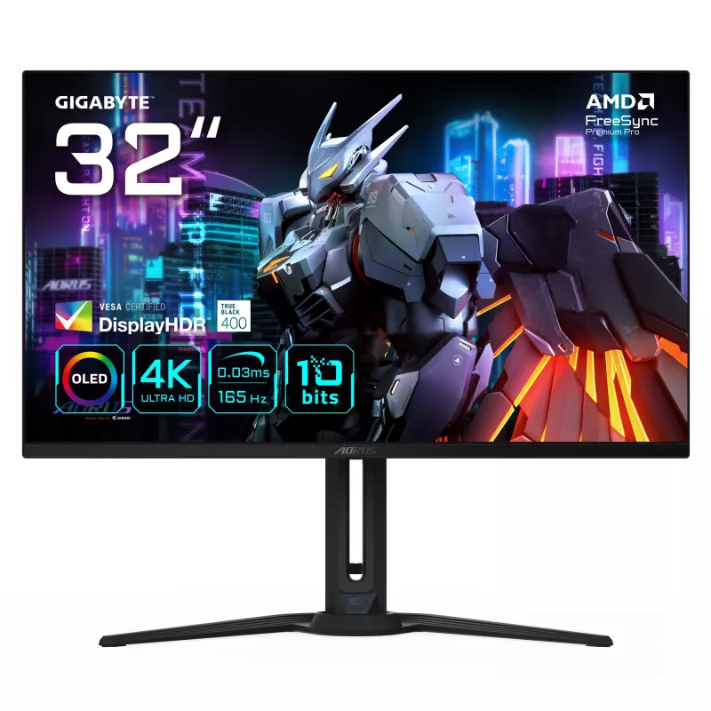 Monitor GIGABYTE AORUS FO32U 31.5 cala OLED 3840 x 2160