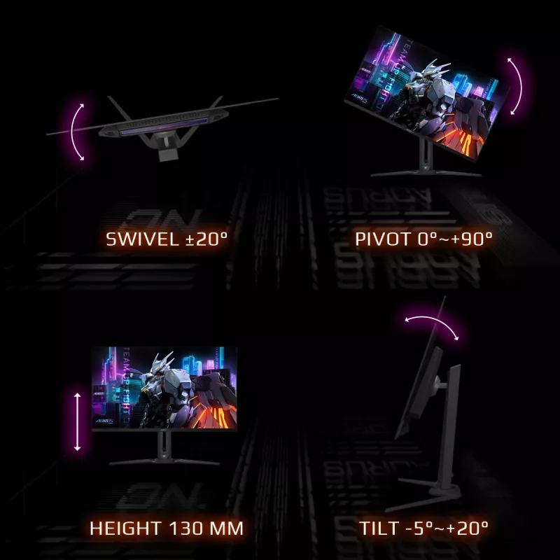Monitor GIGABYTE AORUS FO32U 31.5 cala OLED 3840 x 2160