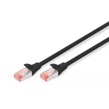 Kabel krosowy DIGITUS - CAT6 - S/FTP - Snagless - Cu - 5m - czarny
