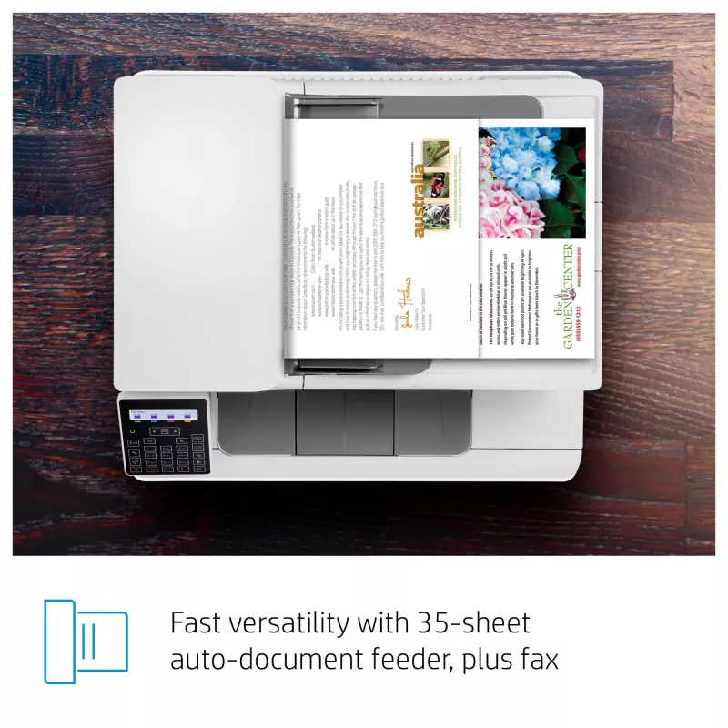 HP Color LaserJet Pro MFP M183fw, Laser, Druk kolorowy, 600 x 600 DPI, A4, Druk bezpośredni, Biały