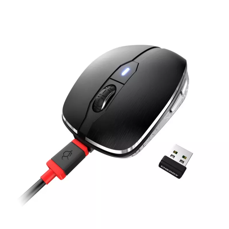 Mysz CHERRY MW 8C ADVANCED, oburęczna, RF Wireless + Bluetooth, optyczna, 3000 DPI
