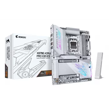 Płyta główna GIGABYTE X870E AORUS PRO X3D ICE, AMD AM5, ATX