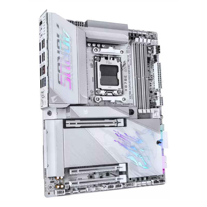 Płyta główna GIGABYTE X870E AORUS PRO X3D ICE, AMD AM5, ATX