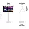 Monitor komputerowy LG 32U889SA-W 80 cm (31,5 cala) 3840 x 2160 pikseli 4K Ultra HD LCD Ekran dotykowy Kiosk Biały