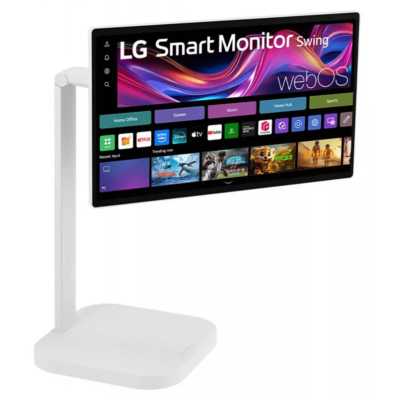Monitor komputerowy LG 32U889SA-W 80 cm (31,5 cala) 3840 x 2160 pikseli 4K Ultra HD LCD Ekran dotykowy Kiosk Biały