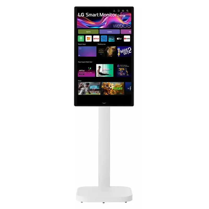 Monitor komputerowy LG 32U889SA-W 80 cm (31,5 cala) 3840 x 2160 pikseli 4K Ultra HD LCD Ekran dotykowy Kiosk Biały