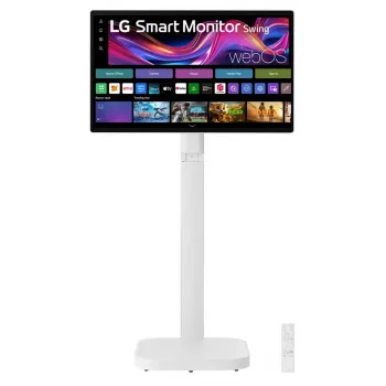 Monitor komputerowy LG 32U889SA-W 80 cm (31,5 cala) 3840 x 2160 pikseli 4K Ultra HD LCD Ekran dotykowy Kiosk Biały