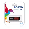 ADATA C008 64GB Pamięć USB USB Type-A 2.0 Czarny, Czerwony
