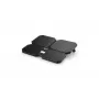 Podkładka chłodząca DeepCool MULTI CORE X6 — 4 wentylatory, do laptopów 15,6 cala, zasilana przez USB, 380×295×24 mm, 2 porty USB