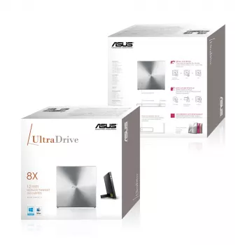 ASUS SDRW-08U5S-U napęd optyczny DVD Super Multi DL Metalik