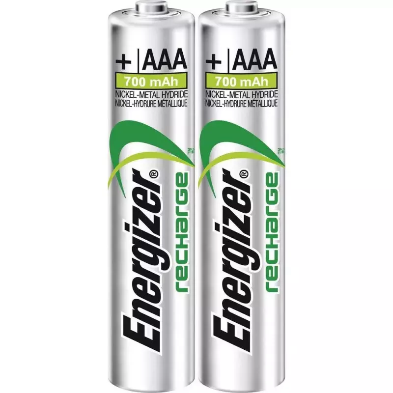 Akumulator Energizer Power Plus AAA NiMH 1,2 V, 2 szt., 44,5 mm x 10,5 mm, 11 g