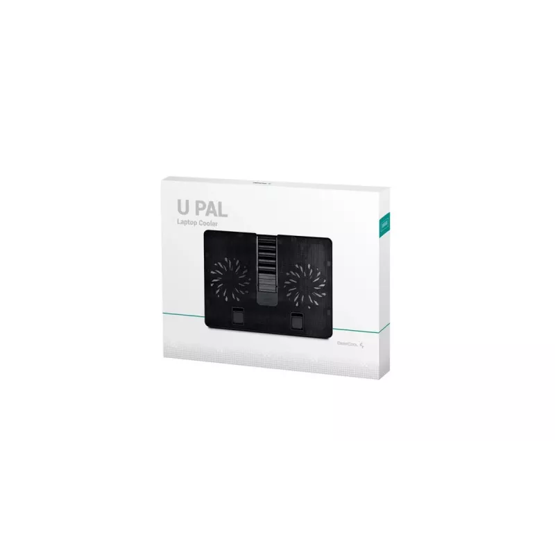 DEEPCOOL U Pal Laptop Cooling Pad 39.6 Cm (15.6 ) 1000 Rpm - Czarny
